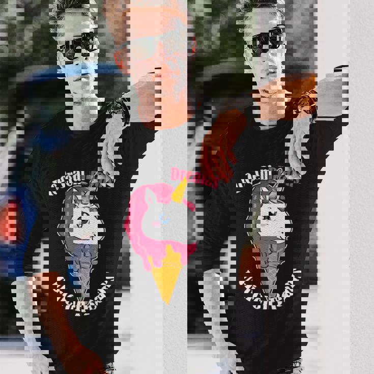 アイスクリーム 夢 ユニコーン ビームス スイーツ マジカル トリート 長袖tシャツ 長袖Tシャツ 彼への贈り物