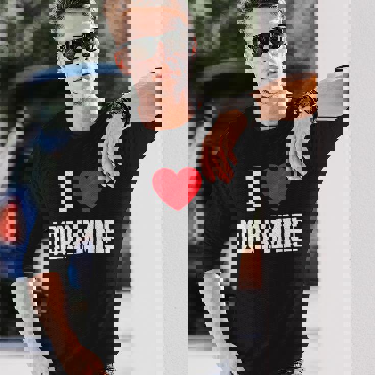 アイラブドーパミン 長袖Tシャツ 彼への贈り物