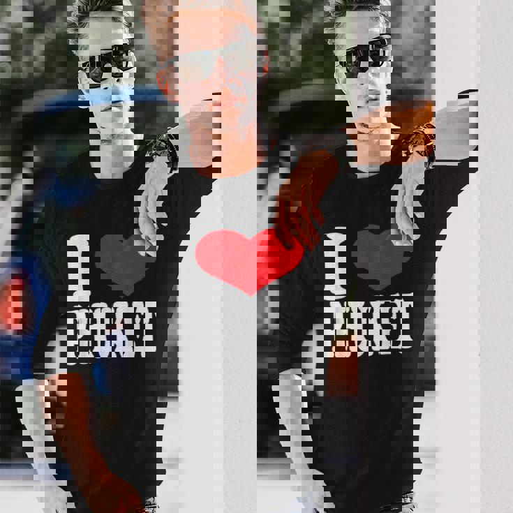 アイラブプーケット 長袖Tシャツ 彼への贈り物