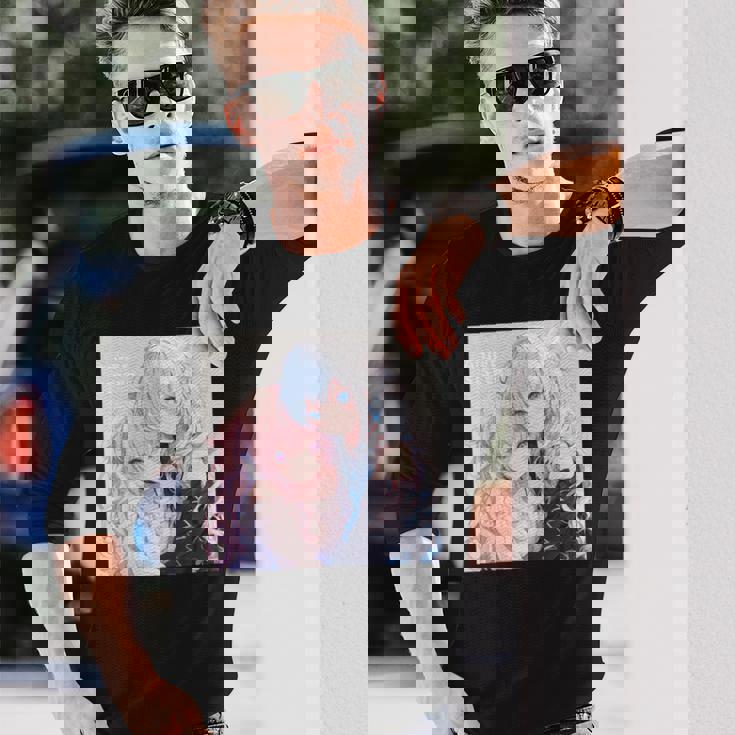 アニメ少女 姉オタク 長袖tシャツ 長袖Tシャツ 彼への贈り物