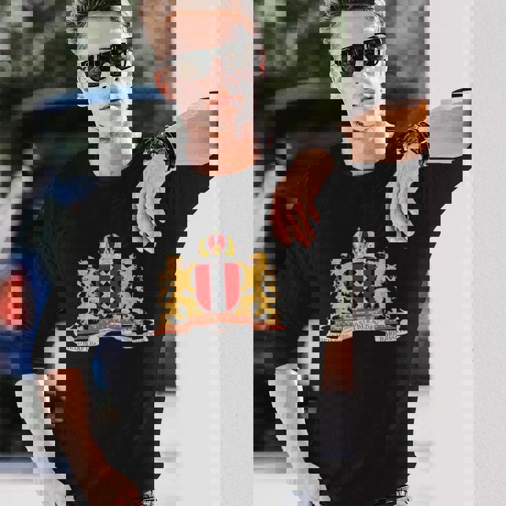 アムステルダム 紋章tシャツ ホリデーターベルギフト 長袖Tシャツ 彼への贈り物