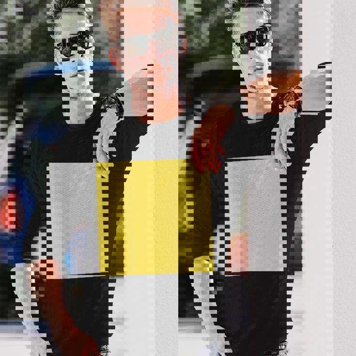 イエロースクエア 長袖Tシャツ 彼への贈り物