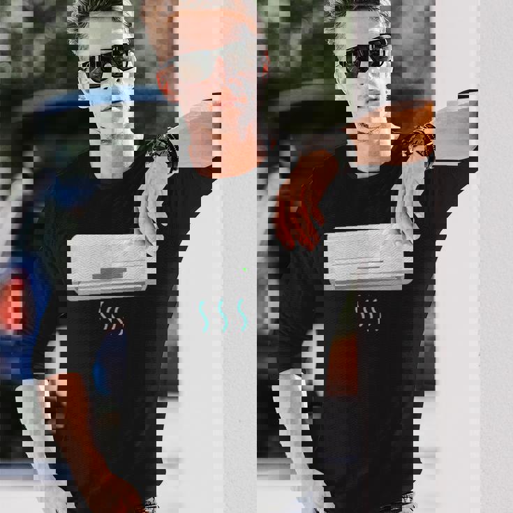 エアコンユニット 長袖Tシャツ 彼への贈り物