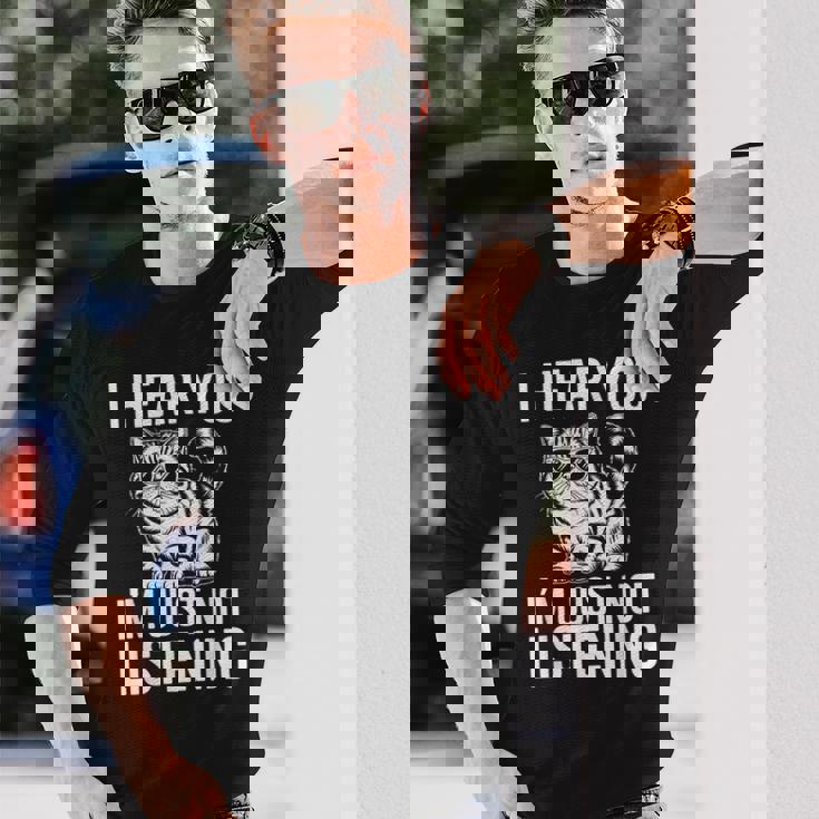 エキゾチック ショートヘア 猫 面白い エキゾチック ショートヘア 長袖Tシャツ 彼への贈り物