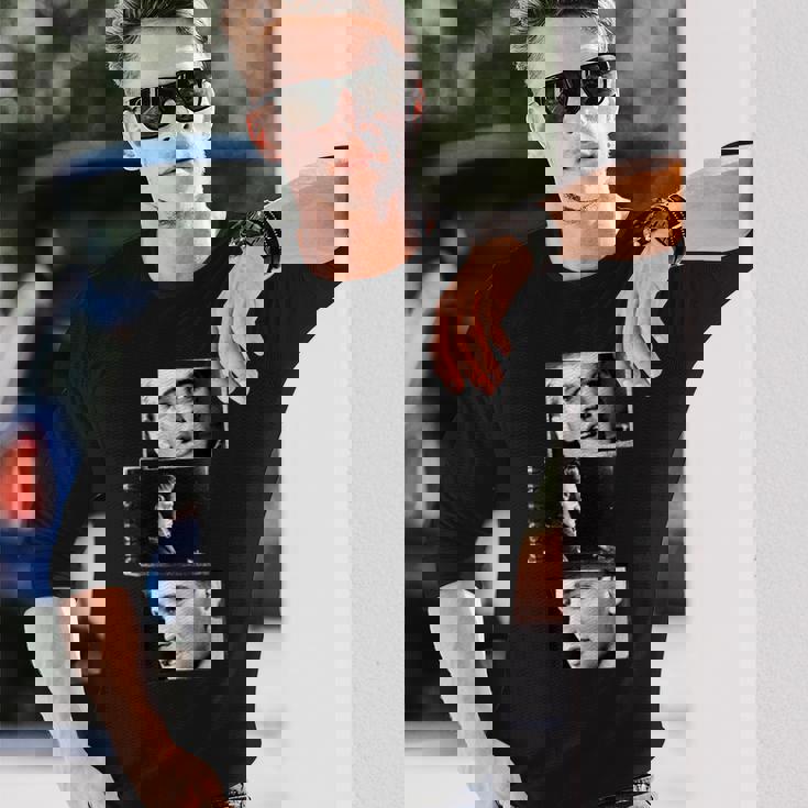 エルビスプレスリー_001 長袖Tシャツ 彼への贈り物