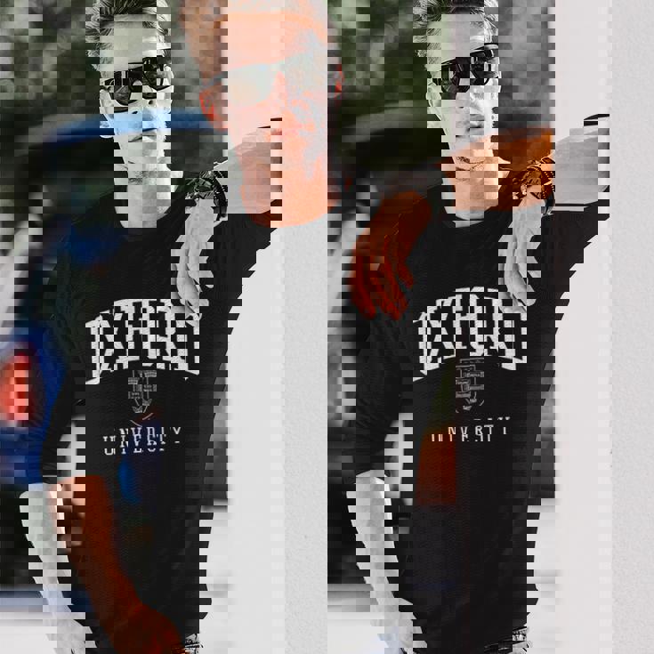 オックスフォード大学クレストカレッジエイトアカデミックオックスブリッジ Pafi247 長袖Tシャツ 彼への贈り物