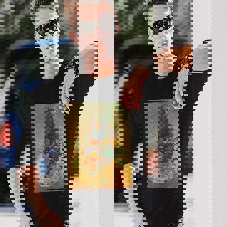 オディロン・ルドンによるミステリー 長袖Tシャツ 彼への贈り物