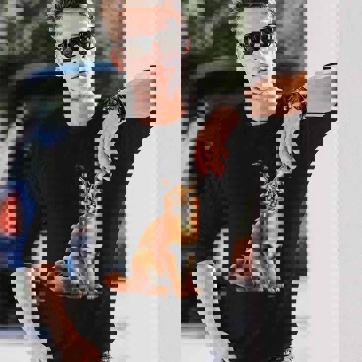 カラカルリンクス 長袖Tシャツ 彼への贈り物