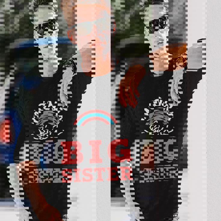 キッズ 幼児用シャツ Im Gonna Be A Bigister 長袖Tシャツ 彼への贈り物