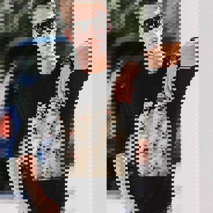 クレイジー日本スピッツ 長袖tシャツ 長袖Tシャツ 彼への贈り物