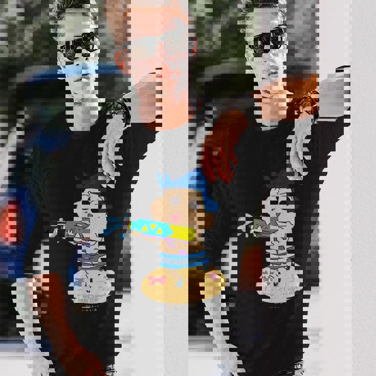 クレヨンしんちゃん カスカベ防衛隊！ウォーター！ 風間くん 長袖Tシャツ 彼への贈り物