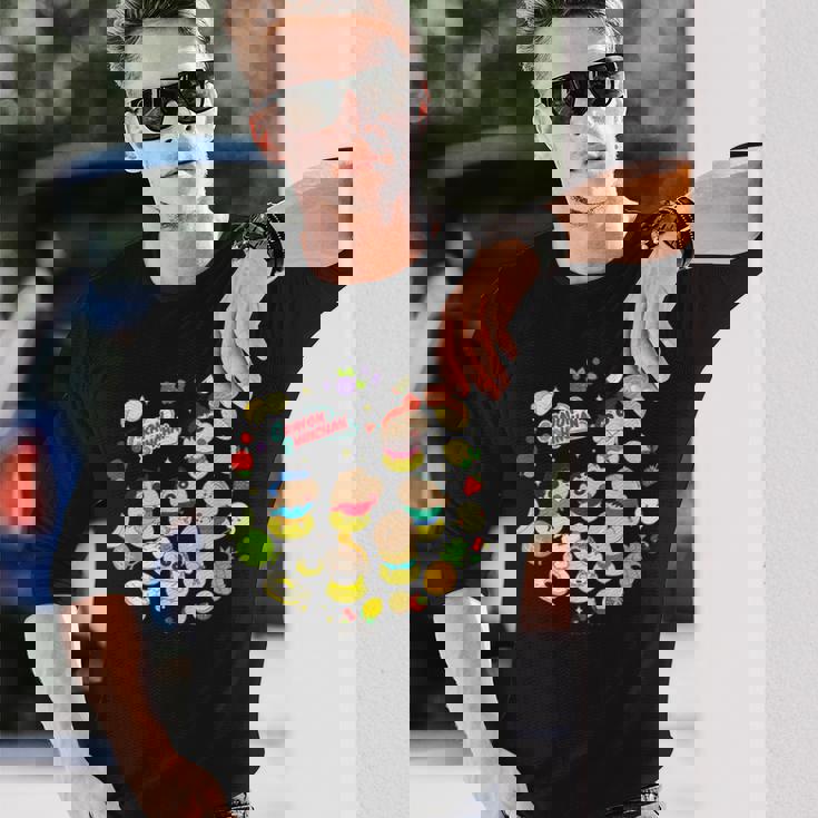 クレヨンしんちゃん フルーツいっぱい！デザートタイム 長袖Tシャツ 彼への贈り物