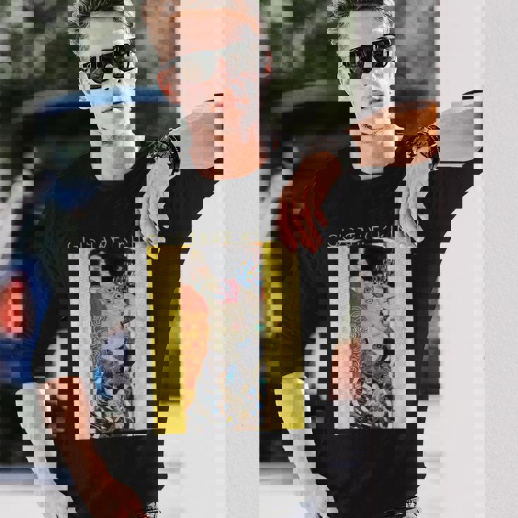 グスタフ・クリムト ユディト 2 世 サロメ アーティスト向け 長袖Tシャツ 彼への贈り物