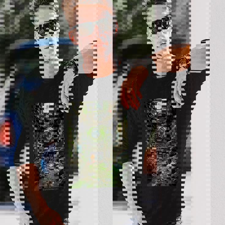 ゲームルームウィアードコアスペーシャスドリームコア 長袖Tシャツ 彼への贈り物