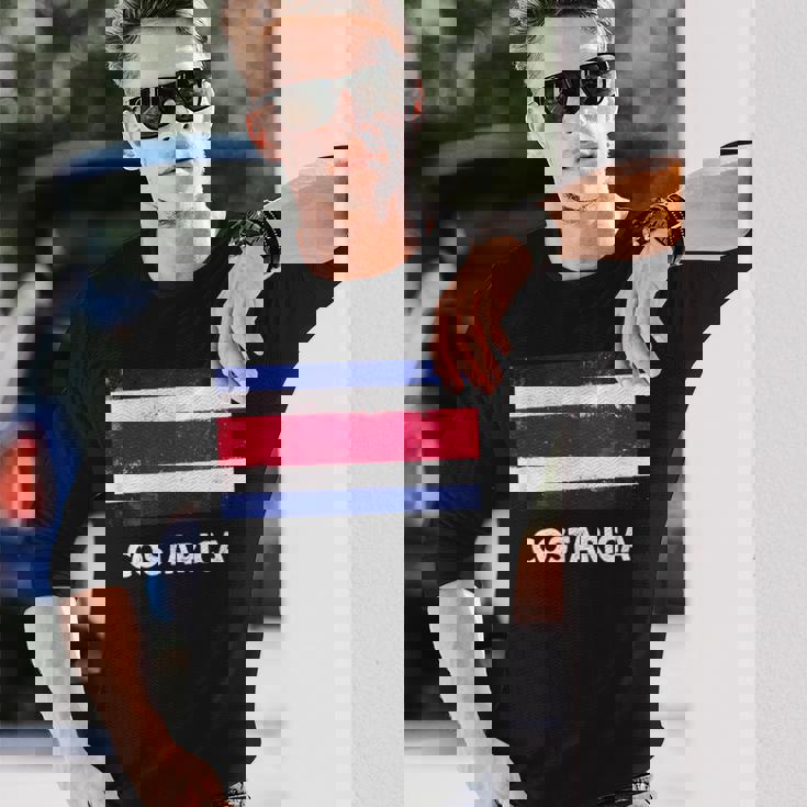 コスタリカ国旗tシャツ 長袖Tシャツ 彼への贈り物