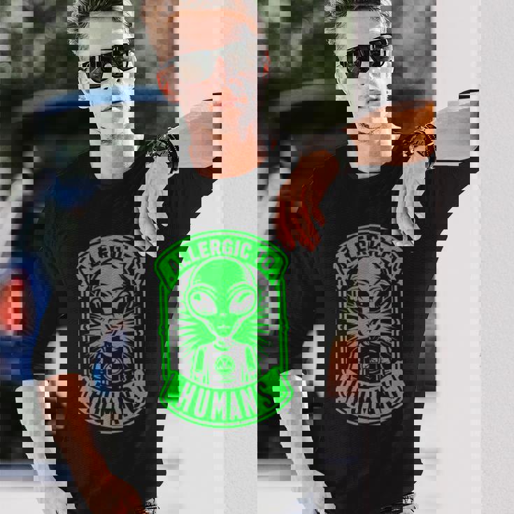 コズミックバランス ビジュアルユーモアコンセプト 長袖tシャツ 長袖Tシャツ 彼への贈り物