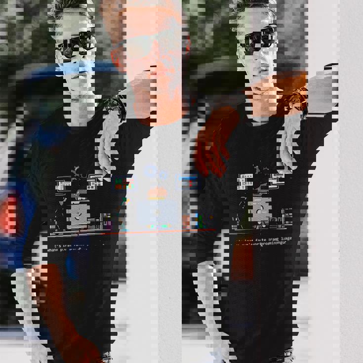 コンピュータサイエンスrプログラマーは海賊 長袖Tシャツ 彼への贈り物