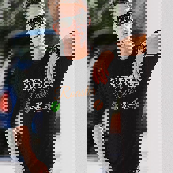 コーヒーロースター 長袖Tシャツ 彼への贈り物