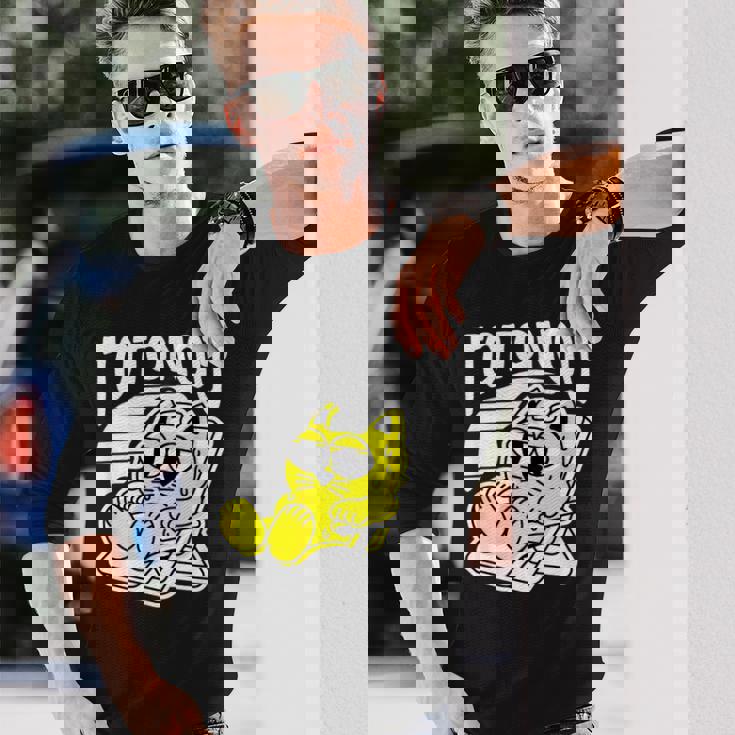 サウナ Totonou ととのう 猫 キャラクター 整うauna さうな ネタ かわいい ねこ ぬこ ヌコ おもしろ 長袖Tシャツ 彼への贈り物