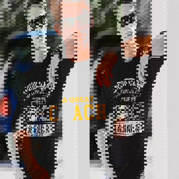 サッカーコーチ ギフト 感謝チーム プレイヤー ラブスポーツチーム 長袖Tシャツ 彼への贈り物