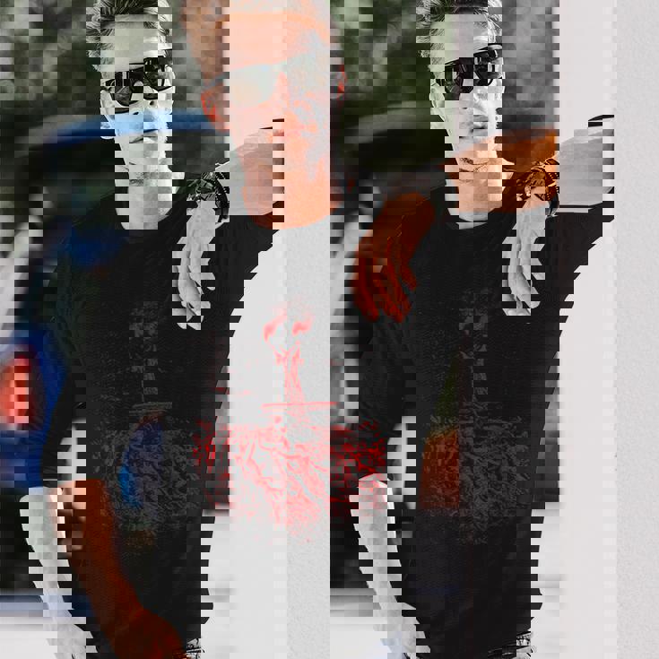 サバス・サタン・ブラックメタルで踊るギュスターヴ・ドールの魔女たち Dore Witchesabbath 長袖Tシャツ 彼への贈り物