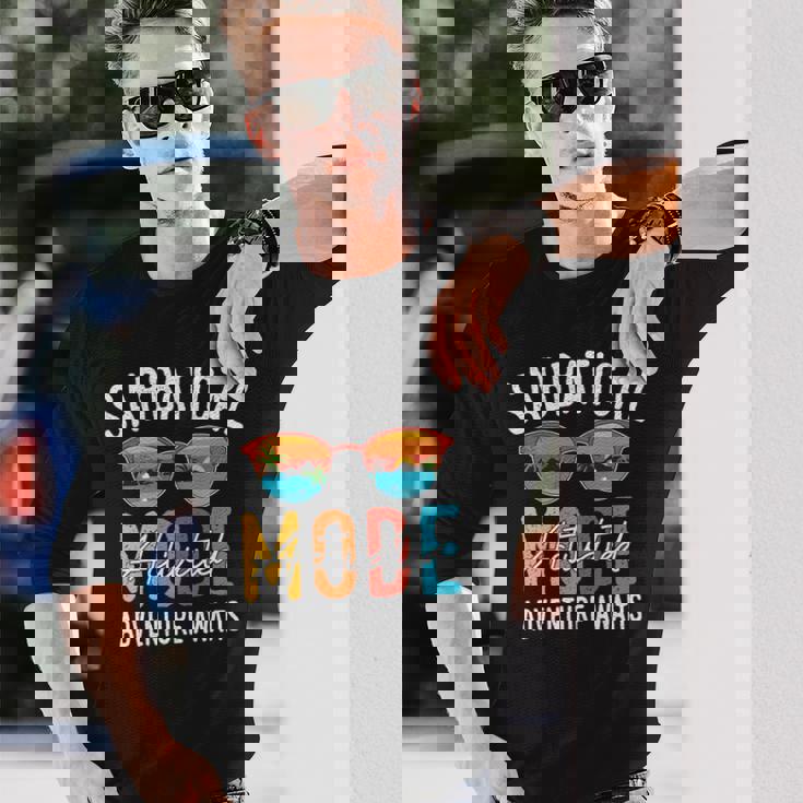 サバティカルモード 有効 ギャップ 年間 休暇 サバティカル 長袖tシャツ 長袖Tシャツ 彼への贈り物