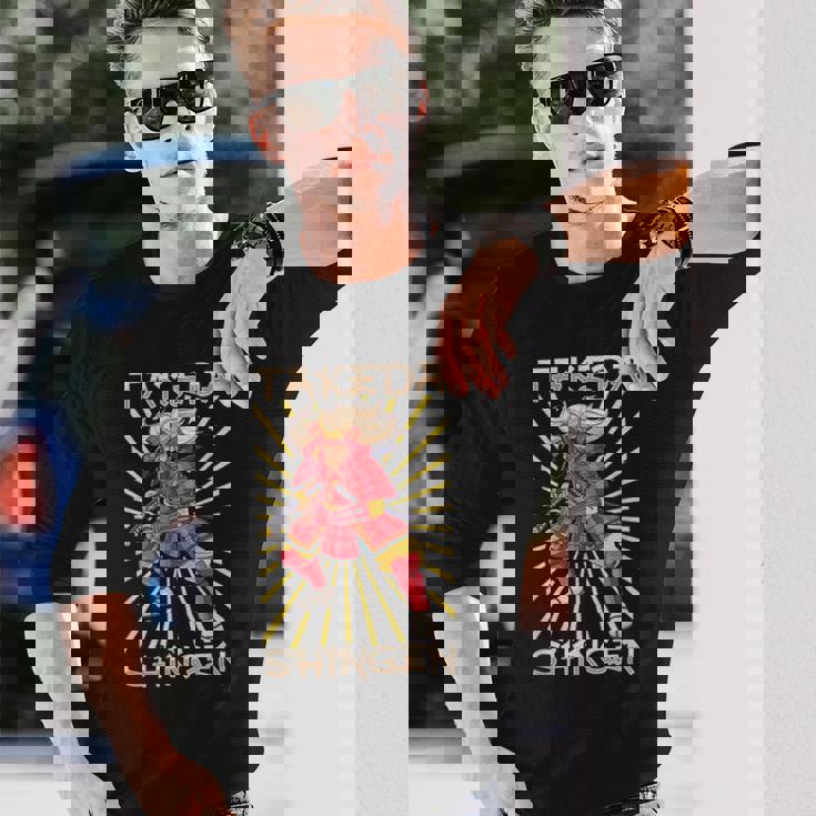 サムライ 武田信玄 長袖Tシャツ 彼への贈り物