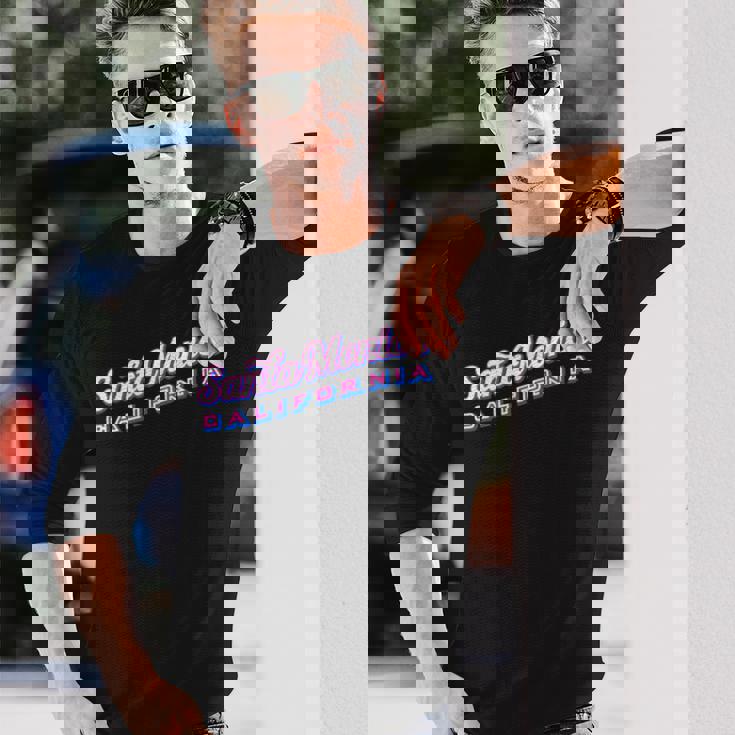 サンタモニカ Ca 長袖tシャツ 長袖Tシャツ 彼への贈り物