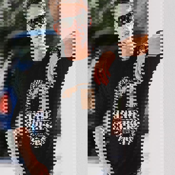 サンライズ エクスプレス トレイン 日本 東京 出雲 サンライズ 出雲 電車 長袖Tシャツ 彼への贈り物