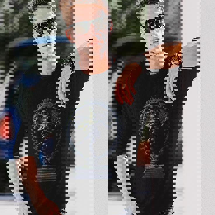 シヴァ・ナタラジャキング・オブ・ダンサーズ 長袖tシャツ 長袖Tシャツ 彼への贈り物