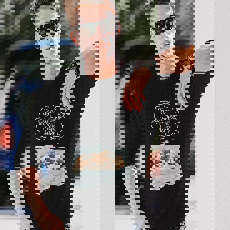 シーズー 犬 ナイトガウン パジャマ 長袖Tシャツ 彼への贈り物