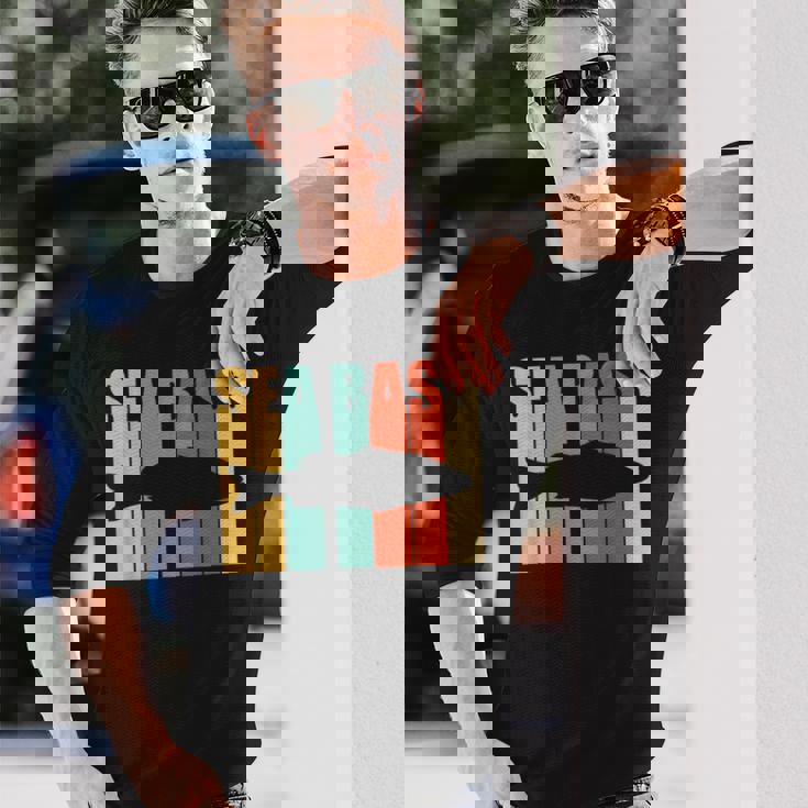 シーバスシャツ – シーバスフィッシングtシャツ 長袖Tシャツ 彼への贈り物