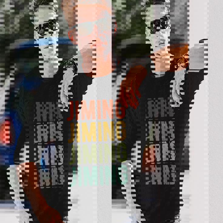 ジミンシティチャイナレトロ 長袖Tシャツ 彼への贈り物