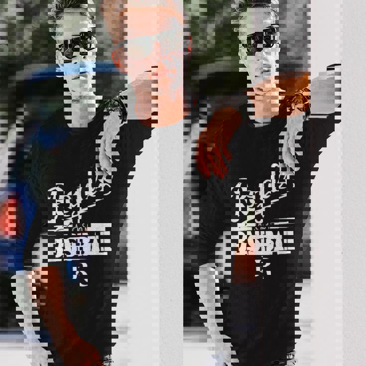 ジャクソン・ロイヤルズベースボールホワイト 長袖Tシャツ 彼への贈り物