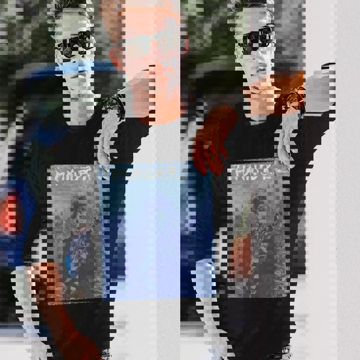 ジョニー・シュー・ヨーク・サンダース 長袖Tシャツ 彼への贈り物