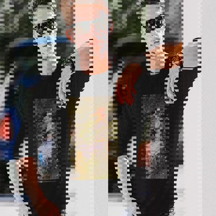 ジョン・ウィリアム ウォーターハウス オフィーリア 絵画 長袖Tシャツ 彼への贈り物