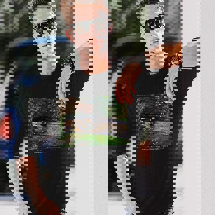 ジョン・エバレット・ミレー・オフィーリア 長袖Tシャツ 彼への贈り物