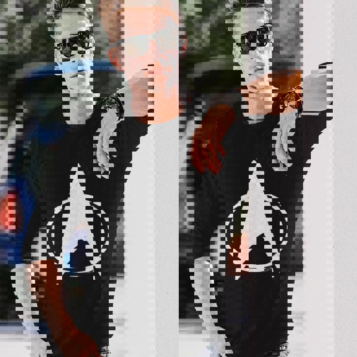 スタートレック 次世代デルタ 長袖Tシャツ 彼への贈り物