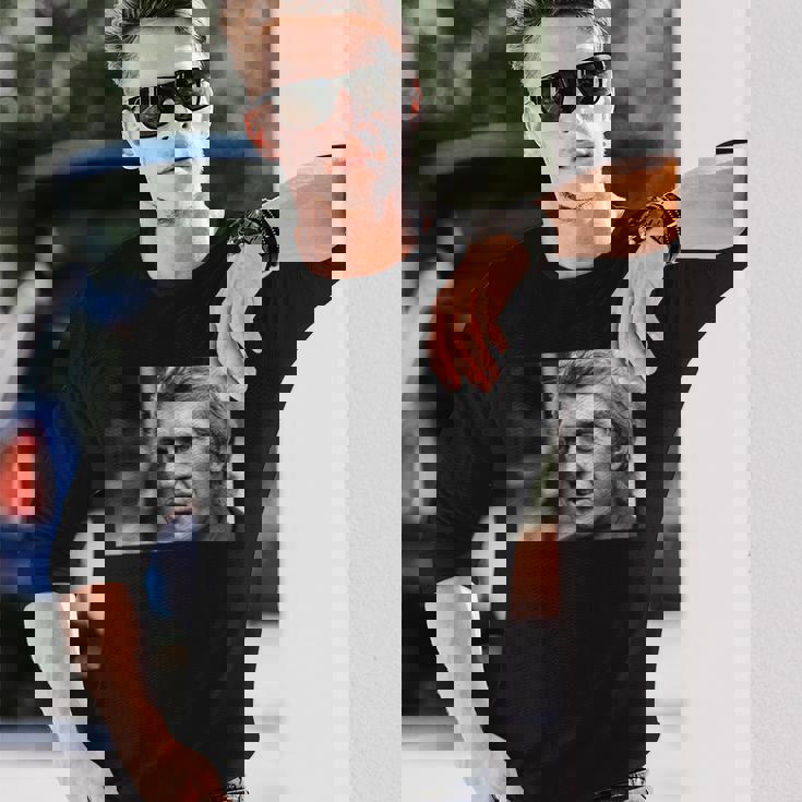 スティーブ・マックイーン 大脱走男優 1969年 長袖Tシャツ 彼への贈り物