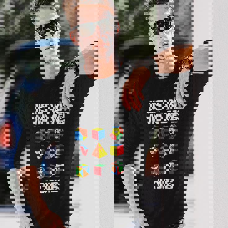 スピードキューブパズル キューブキューブ キッズ 長袖Tシャツ 彼への贈り物