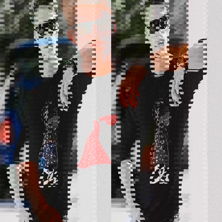 スペインのフラメンコ 長袖Tシャツ 彼への贈り物