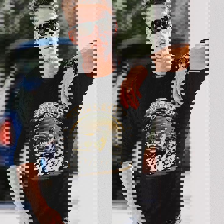 スーパーカブライダー C100 原付バイク レトロジャパン 長袖tシャツ 長袖Tシャツ 彼への贈り物