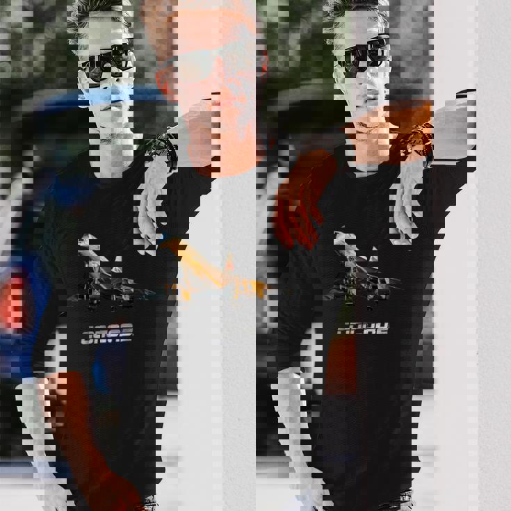 スーパーソニックジェットコンコルド 長袖Tシャツ 彼への贈り物