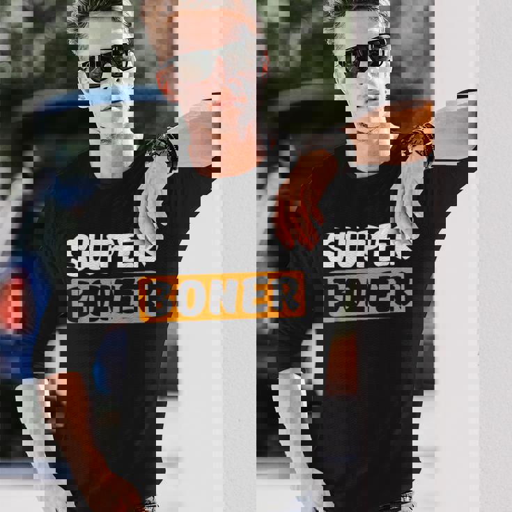 スーパー・ボナー私はスーパー・ボナー・ミームを手に入れました 長袖Tシャツ 彼への贈り物