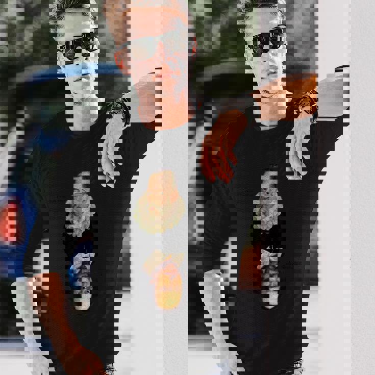 セルバンテス対シェイクスピア 長袖Tシャツ 彼への贈り物