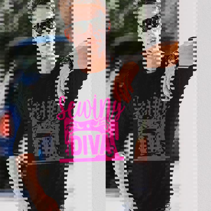 ソーイング ディーバ ソーイング 愛人 糸 ミシン ソーイング 長袖Tシャツ 彼への贈り物