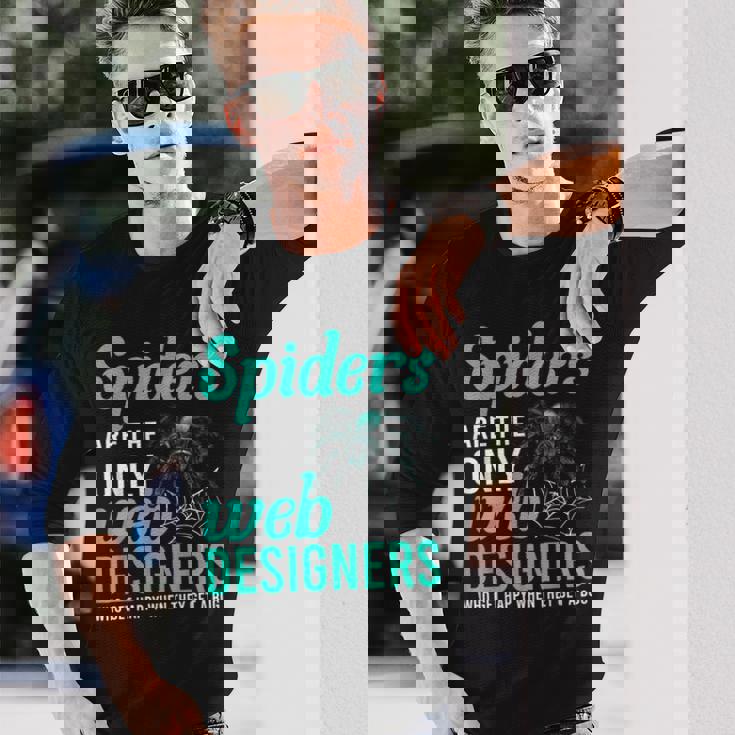 タランチュラタランチュラ爬虫類両生類テラリウムクモ 長袖Tシャツ 彼への贈り物