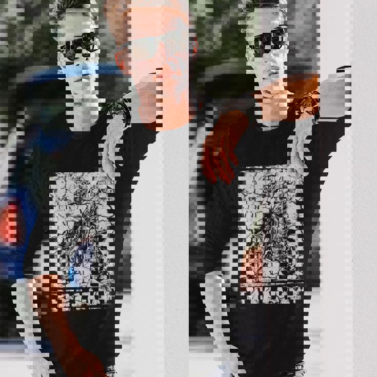 ダートバイク用ブラップデザイン モトクロス ダートバイク 長袖Tシャツ 彼への贈り物