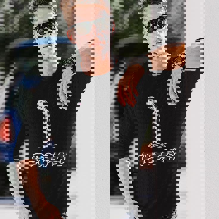 チンアナゴ【どうぶつフレンズ】水族館の生き物 かわいい 面白 動物 長袖Tシャツ 彼への贈り物