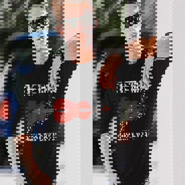 テンポは私が言うとおり 長袖Tシャツ 彼への贈り物